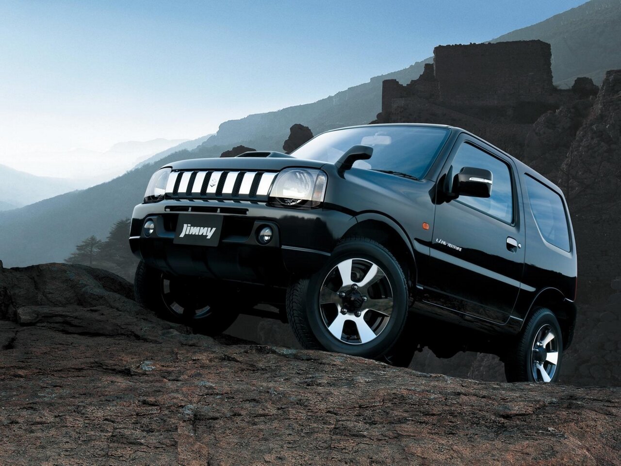 Suzuki Jimny III Рестайлинг 1 внедорожник 3 дв. kei car, 2005–2012