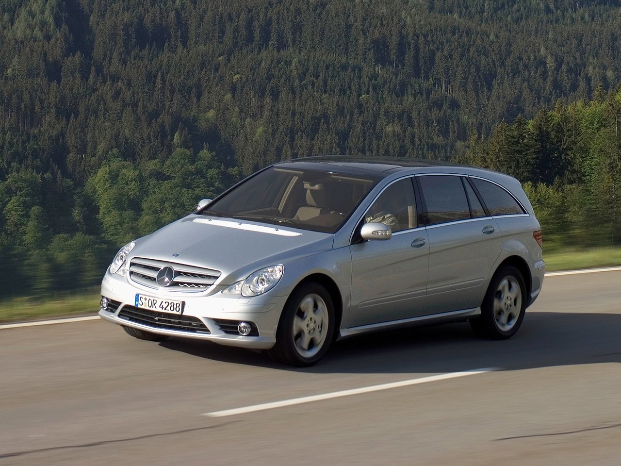 Mercedes-Benz R-Класс I Рестайлинг минивэн long, 2007–2010