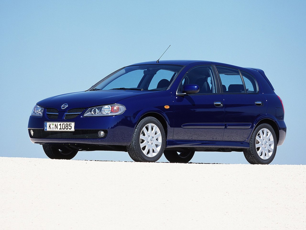 Nissan Almera II (N16) Рестайлинг хэтчбек 5 дв., 2002–2006