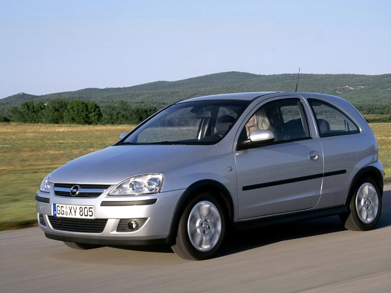 Opel Corsa C Рестайлинг хэтчбек 3 дв., 2003–2006