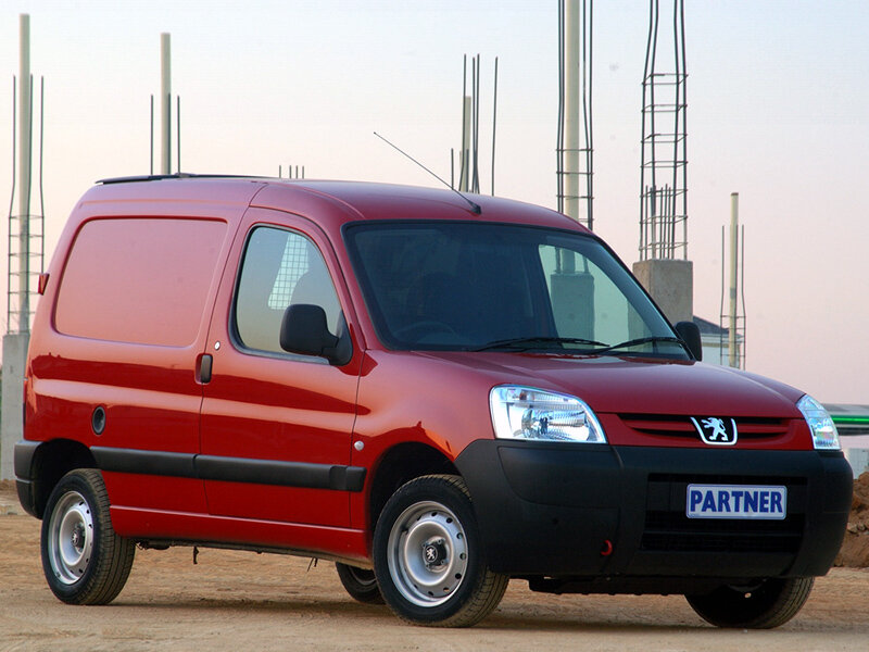Peugeot Partner I Рестайлинг фургон, 2002–2012