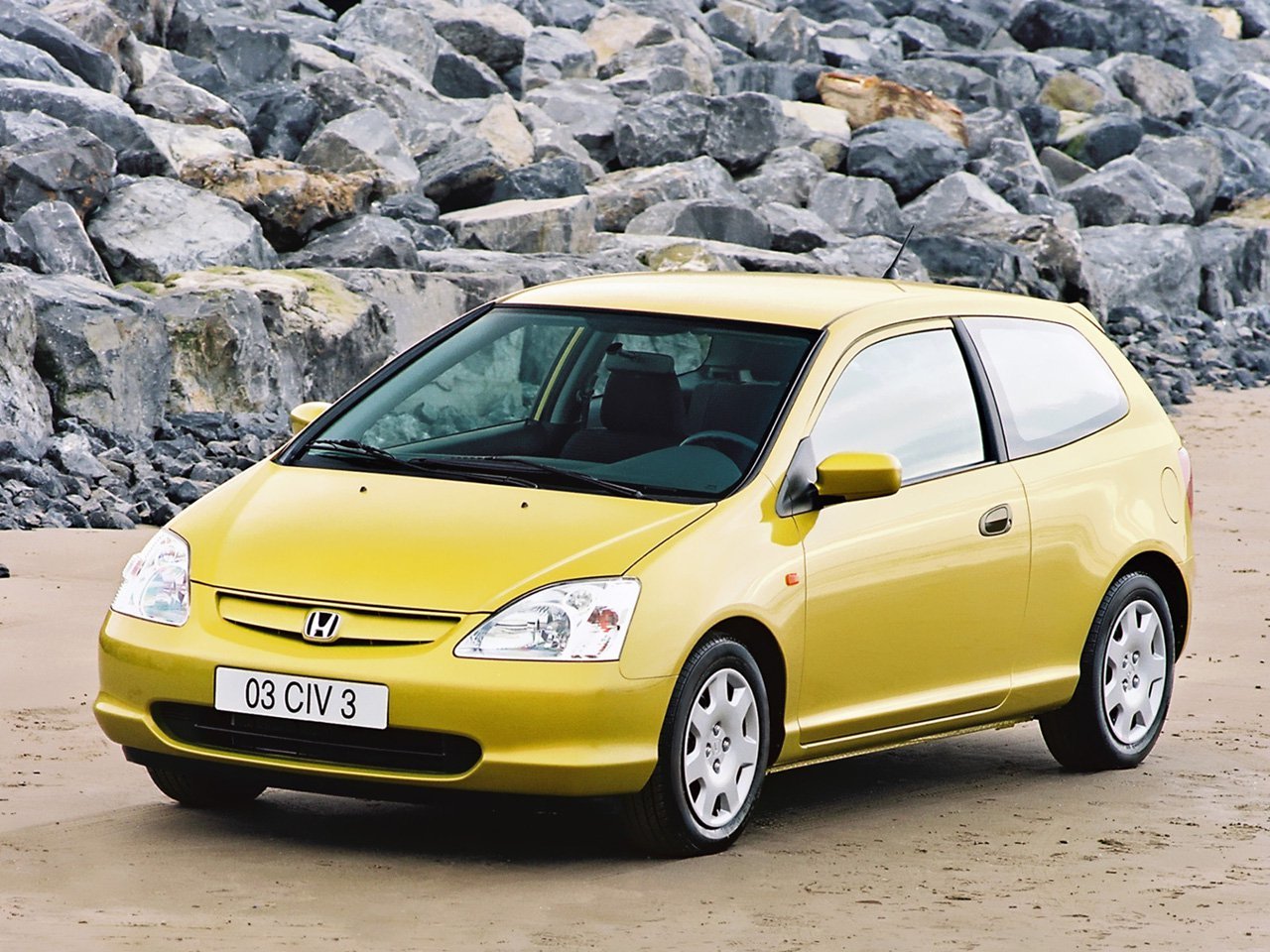 Honda Civic VII хэтчбек 3 дв., 2000–2003