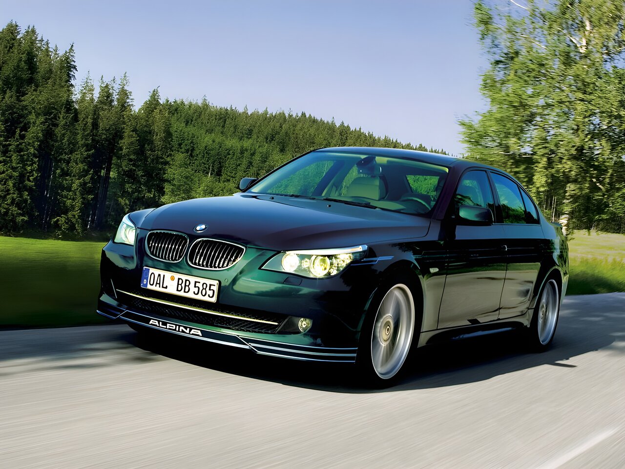 Alpina B5 E60/61 Рестайлинг седан, 2007–2010