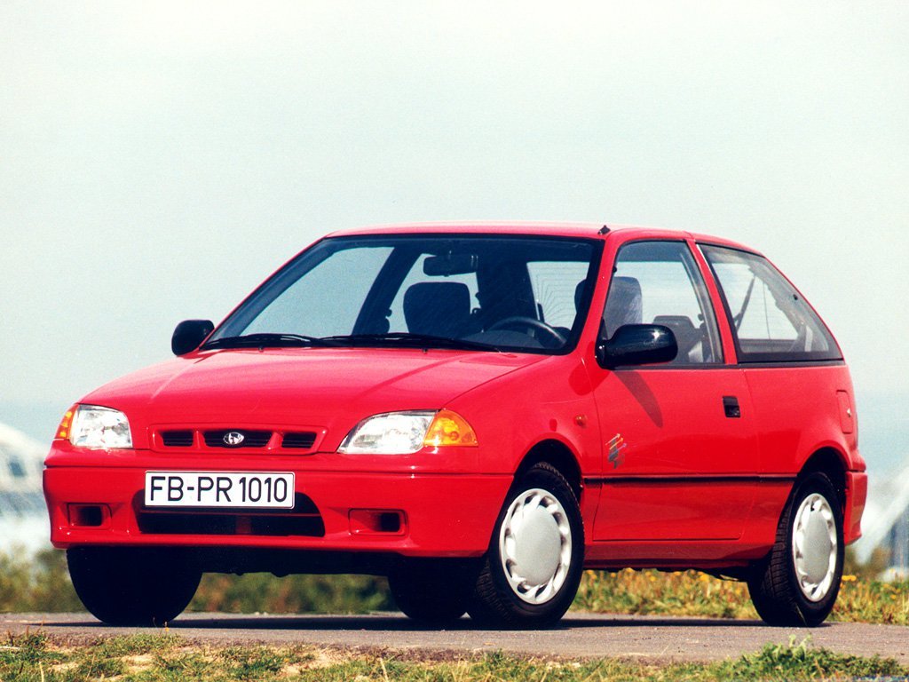 Subaru Justy II хэтчбек 3 дв., 1995–2003