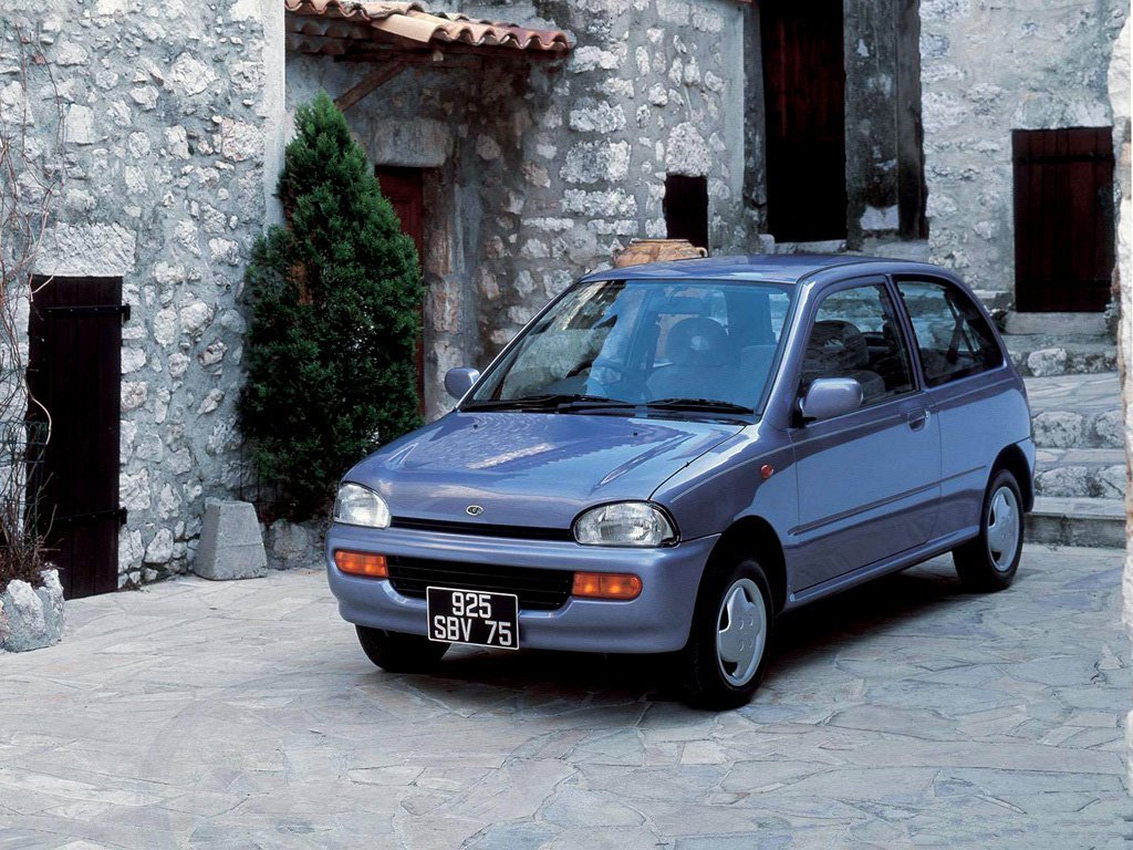 Subaru Vivio I хэтчбек 3 дв., 1992–1998