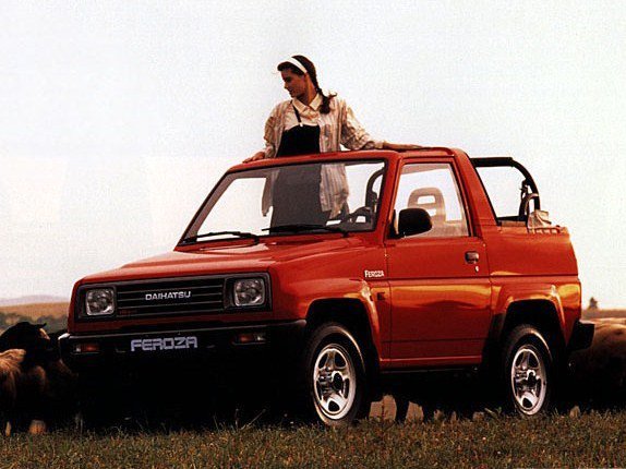 Daihatsu Feroza I внедорожник открытый открытый, 1989–1999