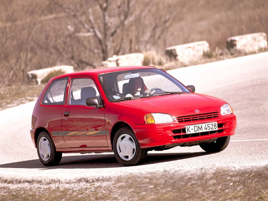 Toyota Starlet V (P90) хэтчбек 3 дв., 1995–1999