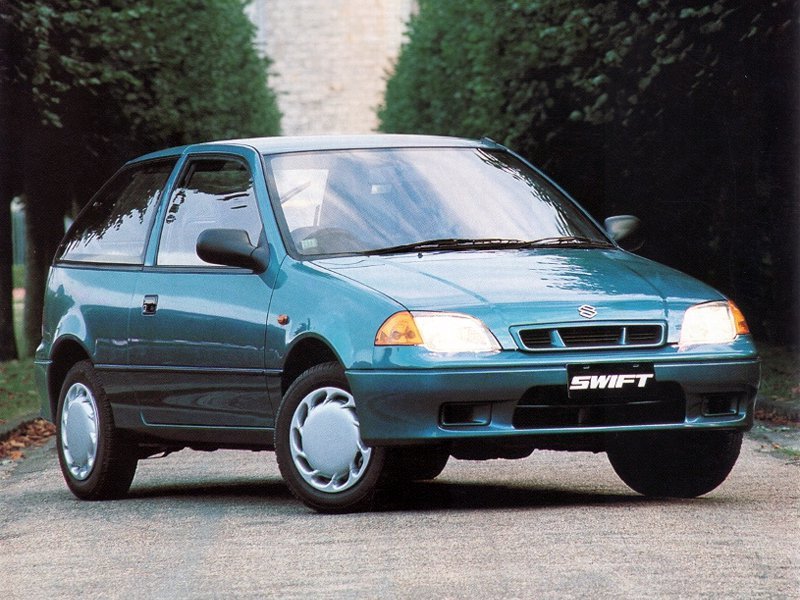 Suzuki Swift II Рестайлинг хэтчбек 3 дв., 1995–2003