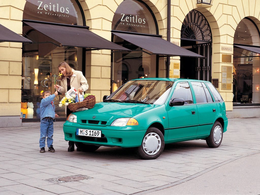 Suzuki Swift II Рестайлинг хэтчбек 5 дв., 1995–2003