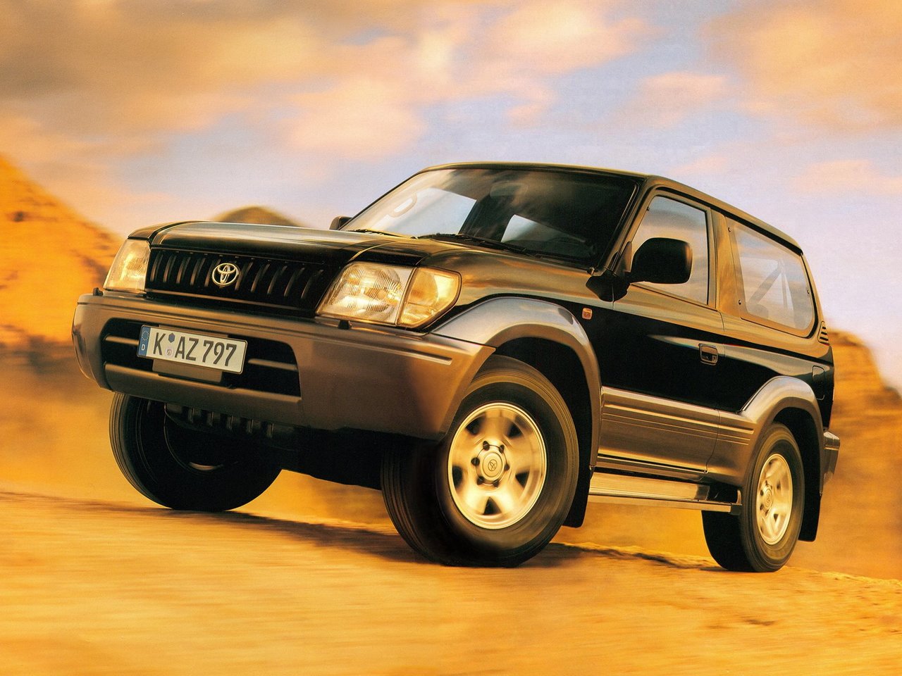 Toyota Land Cruiser Prado 90 Series внедорожник 3 дв., 1996–1999