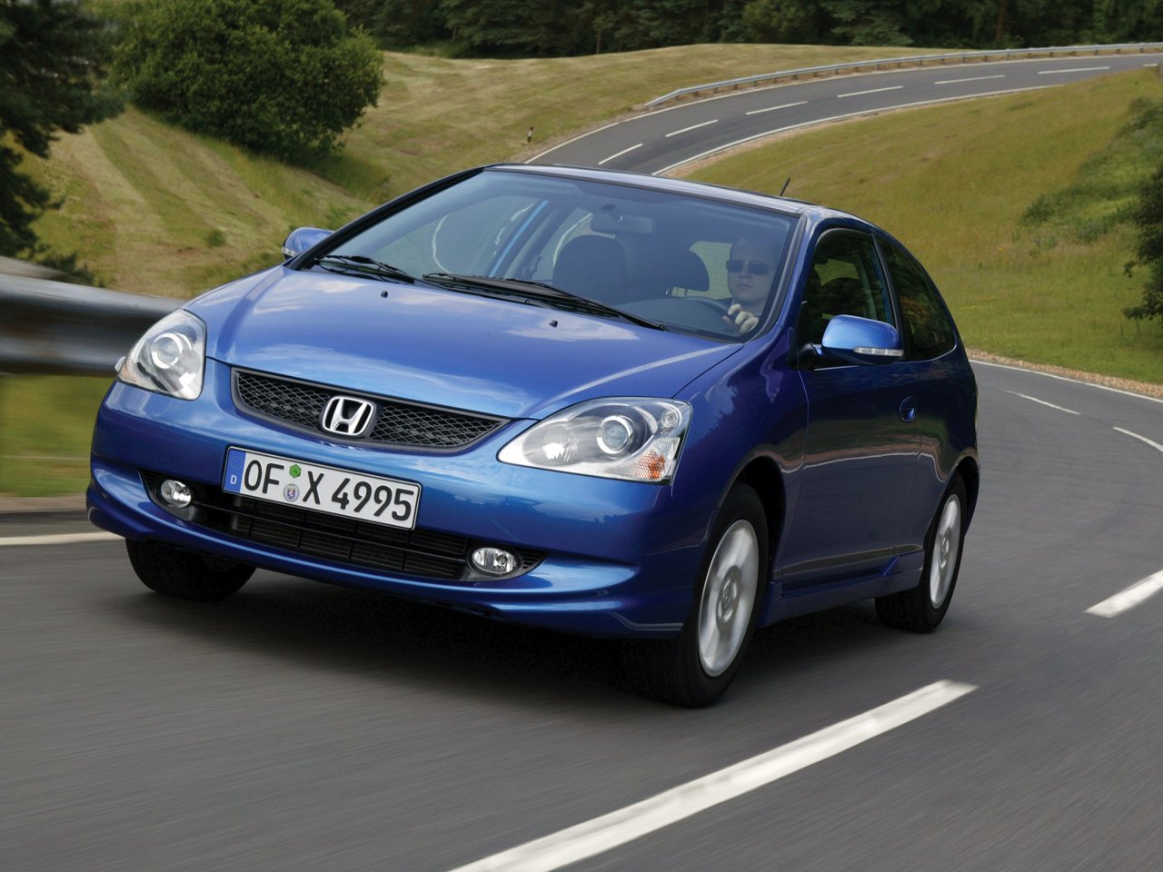 Honda Civic VII Рестайлинг хэтчбек 3 дв., 2003–2006