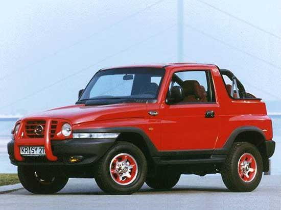 Daewoo Korando I внедорожник открытый soft top, 1999–2001