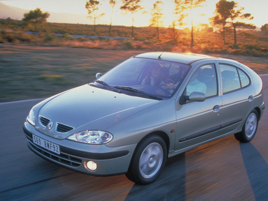Renault Megane I Рестайлинг хэтчбек 5 дв., 1999–2003