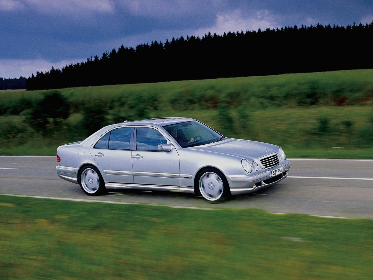 Mercedes-Benz E-Класс AMG II (W210, S210) Рестайлинг седан, 1999–2002
