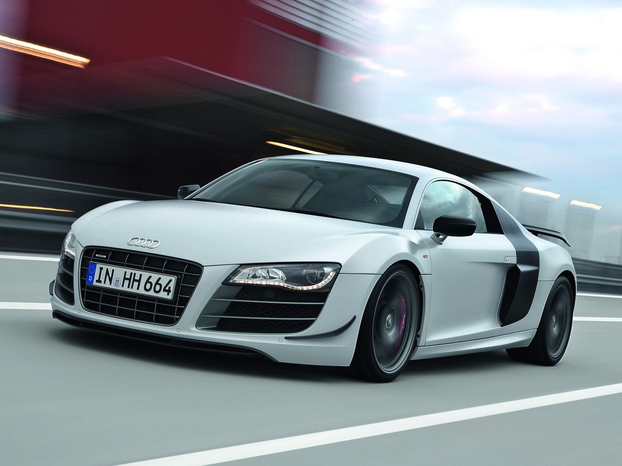 Audi R8 I (Typ 42) купе gt, 2007–2012