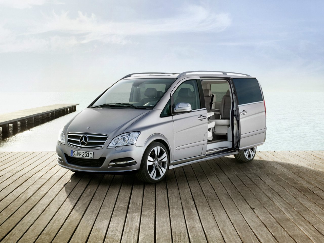 Mercedes-Benz Viano I (W639) Рестайлинг минивэн, 2010–2014