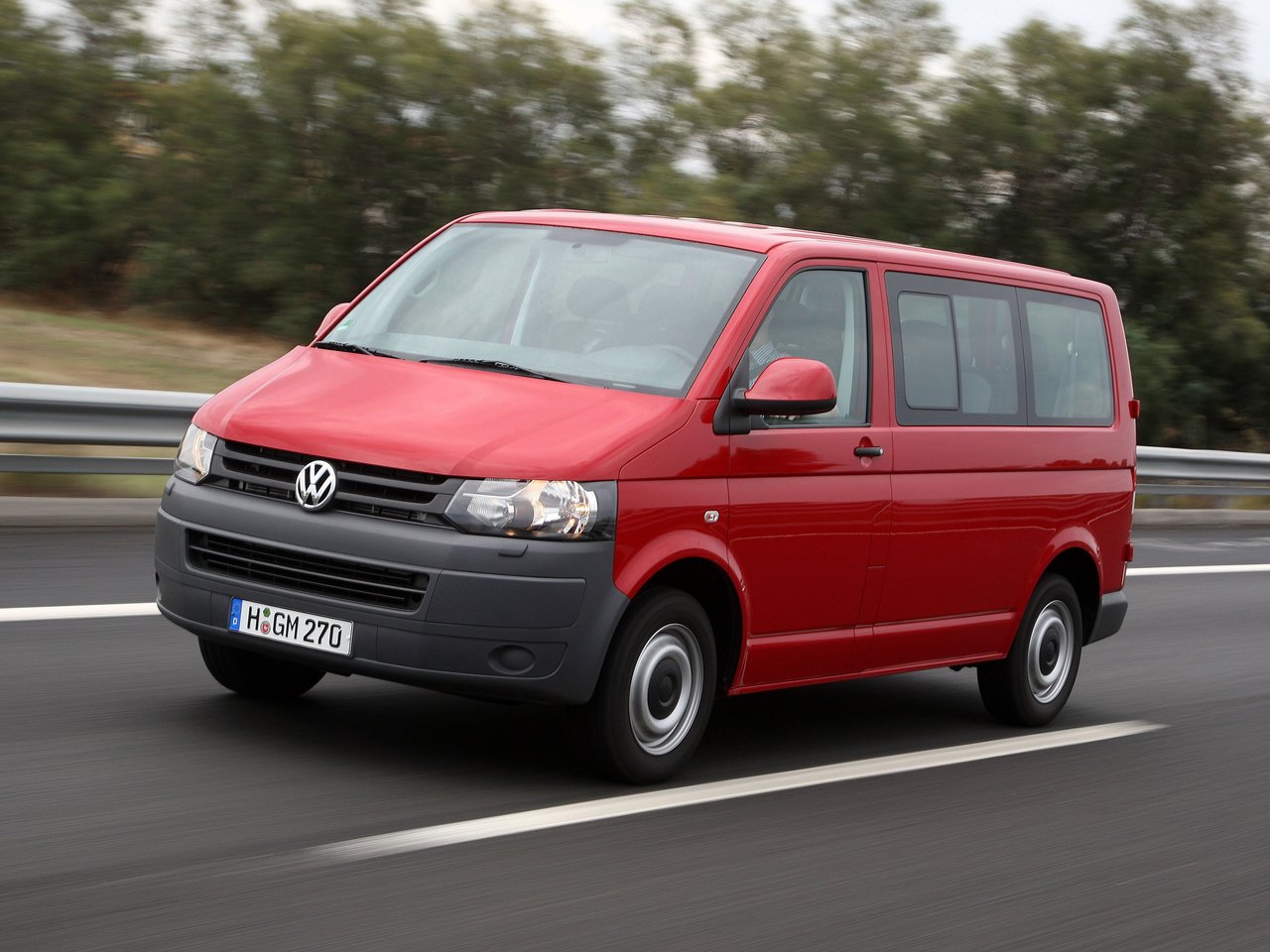 Volkswagen Transporter T5 Рестайлинг минивэн, 2009–2015